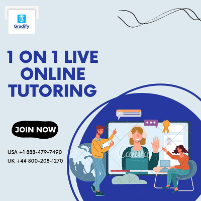 1-on-1 Live Online Tutoring | +1 888-479-7490 | Gradify Tutors
